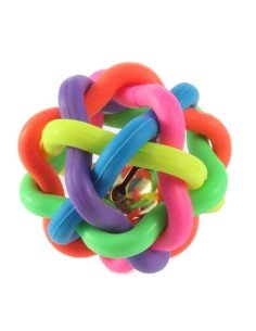 Juguete Bola pequeña multicolor para Mascota