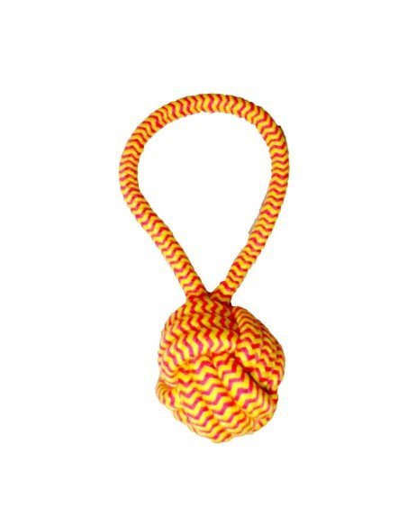 Juguete Bola con agarradera en Lazo de algodón Juguete Bola con agarradera en Lazo de algodón