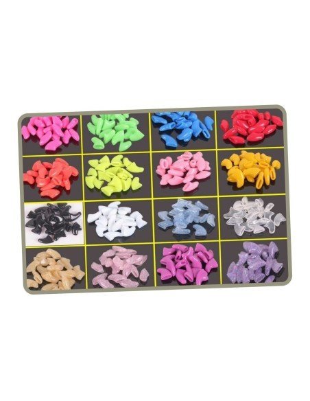 Set x200 Protector de Uñas Mascota, Nails Caps en colores Set x200 Protector de Uñas Mascota, Nails Caps en colores