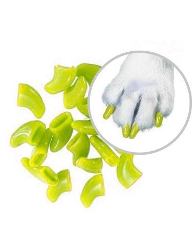 Set x200 Protector de Uñas Mascota, Nails Caps en colores