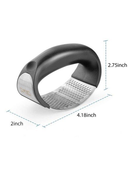 Triturador Prensador Machacador Ajos Cocina Acero Inoxidable