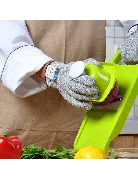 Guantes Carnicería Seguridad Nivel 5 Anticorte Cocina X2