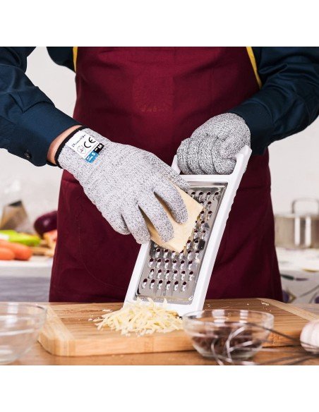 Guantes Carnicería Seguridad Nivel 5 Anticorte Cocina X2