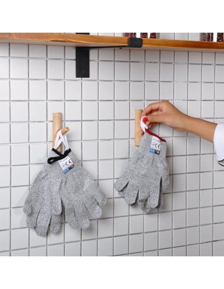 Guantes Carnicería Seguridad Nivel 5 Anticorte Cocina X2