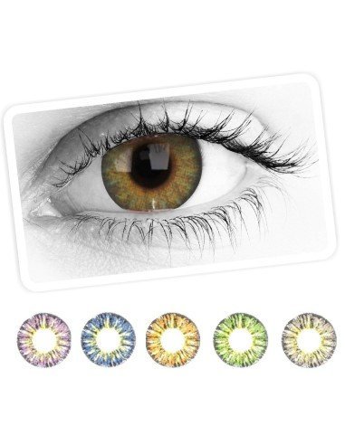 Lentes de contacto natural color