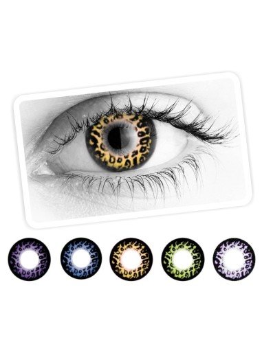 Lentes de contacto Cosméticos Animal Print