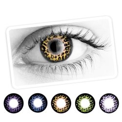 Lentes de contacto Cosméticos Animal Print