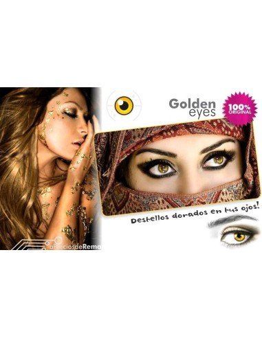 Lentes de contacto Gold ojos Dorados