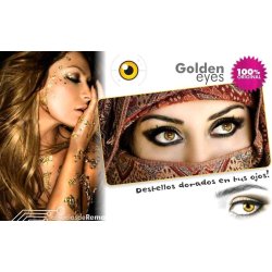 Lentes de contacto Gold ojos Dorados
