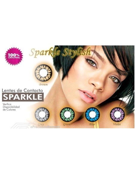 Lentes de contacto cosméticos Sparkle Lite 2  Lentes de contacto cosméticos Sparkle Lite 2