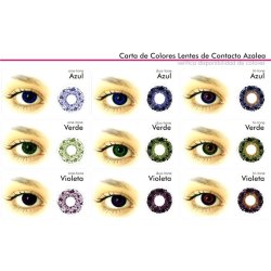 Lentes de Contacto Azalea Tricolor