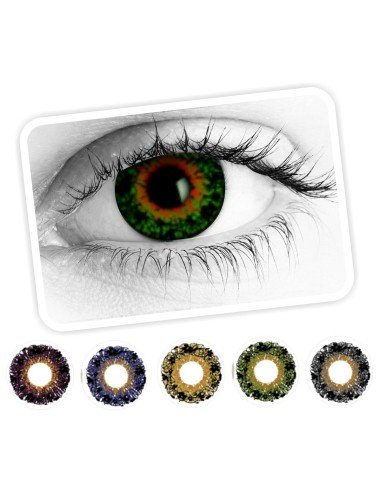 Lentes de Contacto Azalea Tricolor