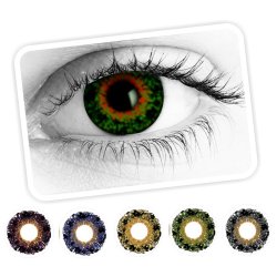 Lentes de Contacto Azalea Tricolor