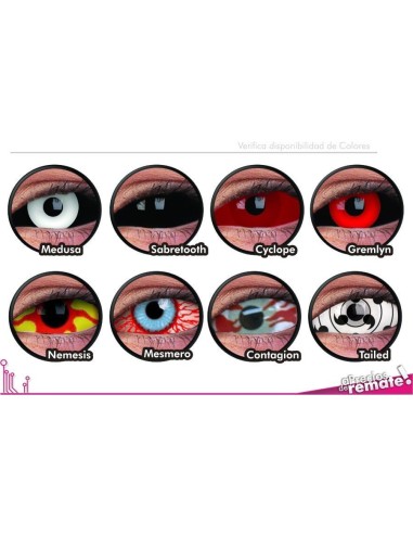 Lentes de Contacto Sabretooth Scleral 22mm Crazy 