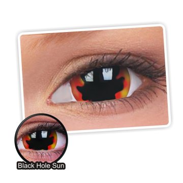 Lentes de contacto Mini Sclera Lens Locos Crazy 17mm