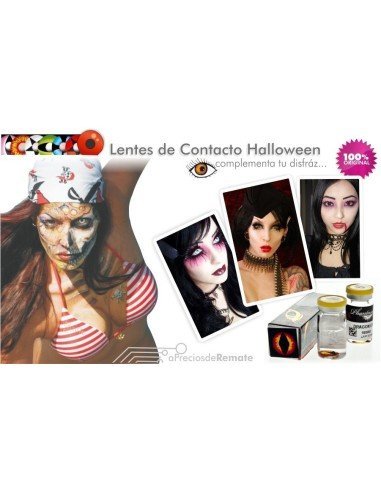 Lentes Locos de Dark Zoom Crazy Lentes Halloween