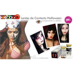 Lentes Locos de Dark Zoom Crazy Lentes Halloween