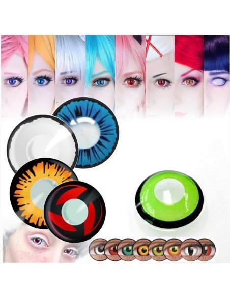 Lentes de Contacto Crazy Manson White blancos Lentes de Contacto Crazy Manson White blancos
