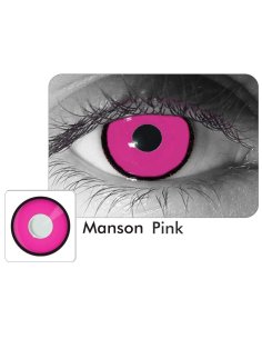 Lentes de Contacto Crazy Manson Pink Rosado