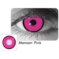 Lentes de Contacto Crazy Manson Pink Rosado