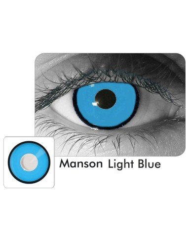 Lentes de Contacto Crazy Manson Mad Angel Celeste