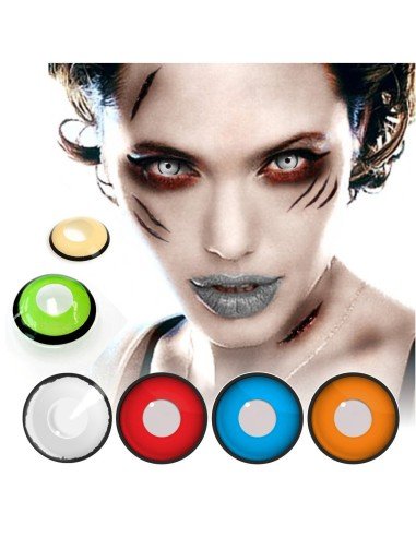 Lentes de Contacto Crazy Manson Mad Angel Celeste