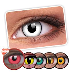 Lentes de Contacto Crazy Manson Blue Mad Azul