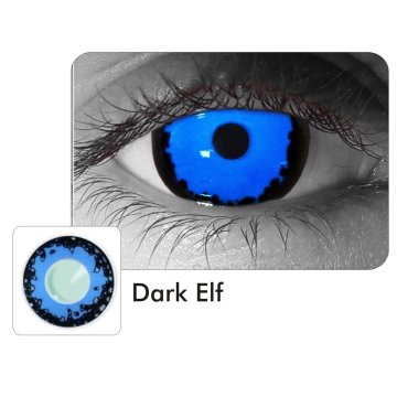 Lentes Locos Dark Elf Crazy Lentes Halloween