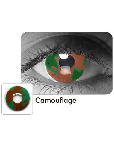 Lentes Locos Camuflaje Militar Minetizar bosque Crazy Lentes 