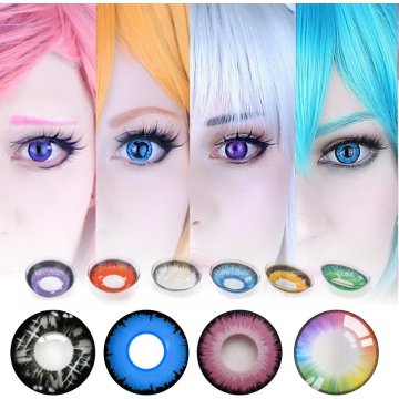 Lentes de Contacto Cosplay SnowBird Crazy