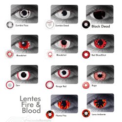 Lentes de Contacto Crazy Demonio FX Halloween
