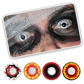 Lentes Halloween Crazy Phoenix Gothmog Alien
