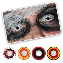 Lentes Halloween Crazy Phoenix Gothmog Alien