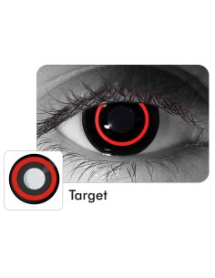Lentes Halloween Crazy RedBull Eye Dark Target