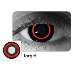 Lentes Halloween Crazy RedBull Eye Dark Target
