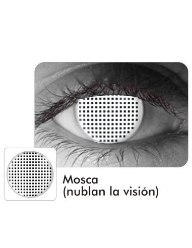 Crazy Lentes Blind FX Teatro Nubla Bloquea Visión