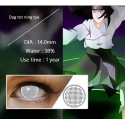 Crazy Lentes Blind FX Mesh Blanco Mosca Nublan Visión