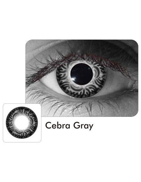Lentes Locos Zebra Crazy Lentes Halloween  Lentes Locos Zebra Crazy Lentes Halloween