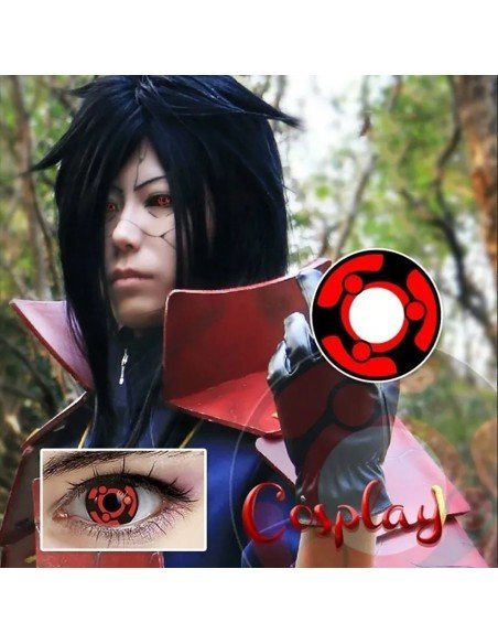 Lentes Locos de Madara Crazy Lentes Halloween Lentes Locos de Madara Crazy Lentes Halloween