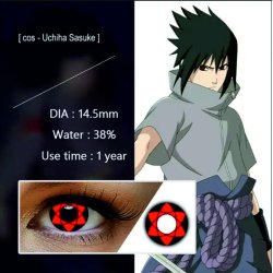 Lentes Locos Star Sharingan Madara Crazy Lentes Halloween