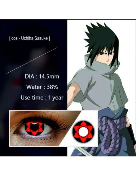 Lentes Locos Star Sharingan Madara Crazy Lentes Halloween