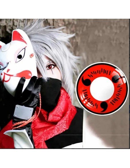 Lentes de Contacto Anime Crazy Manga Sharingan