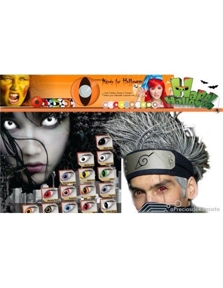Lentes de Contacto Anime Crazy Manga Sharingan