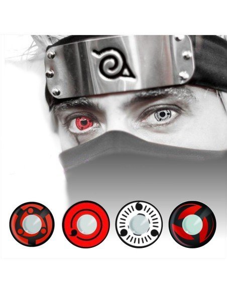 Lentes de Contacto Anime Crazy Manga Sharingan