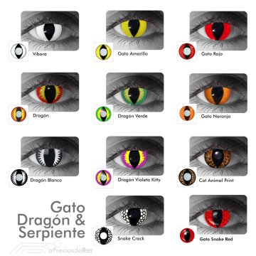 Lentes Halloween Gato Azul Cat Blue Crazy Lens