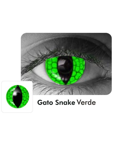 Lentes Locos Gato lagarto Red Snake Crazy Lentes Halloween Disfraz Brujas