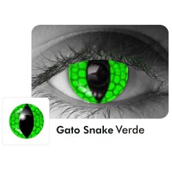 Lentes Locos Gato lagarto Red Snake Crazy Lentes Halloween Disfraz Brujas