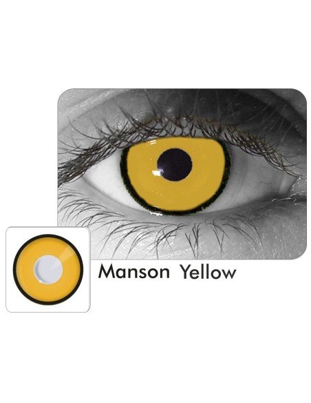 Lentes de Contacto Crazy Manson Zombie Bruja
