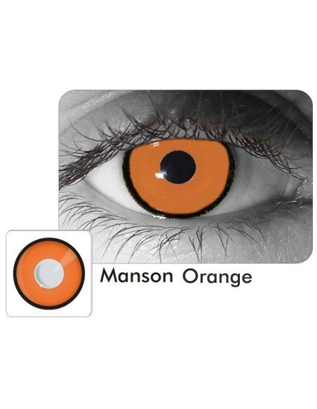 Lentes de Contacto Crazy Manson Zombie Bruja Lentes de Contacto Crazy Manson Zombie Bruja