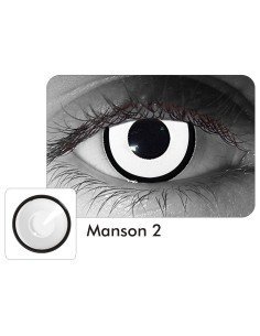 Lentes de Contacto Crazy Manson Zombie Bruja 2